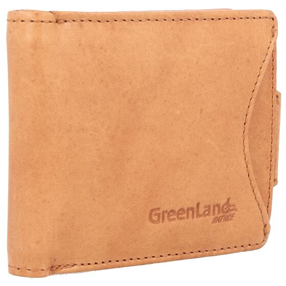 Greenland Nature Cartera Nature de cuero RFID 10 cm