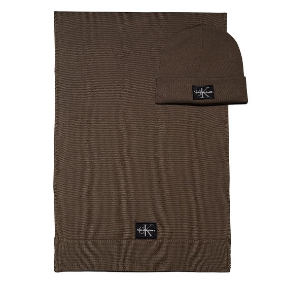 Calvin Klein Jeans Pack de regalo set de regalo de gorro y bufanda 2 uds.