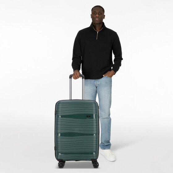 d&n Travel Line 4300 4 ruedas Carrito M 68 cm