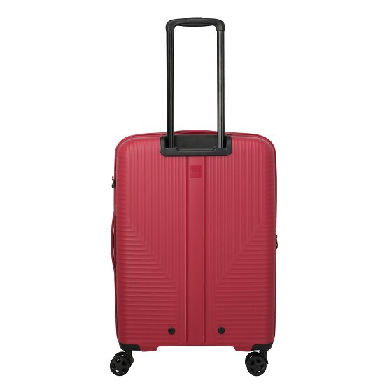 Travelite Air Stripe 4 ruedas Juego de maletas 3 piezas con pliegue de expansión