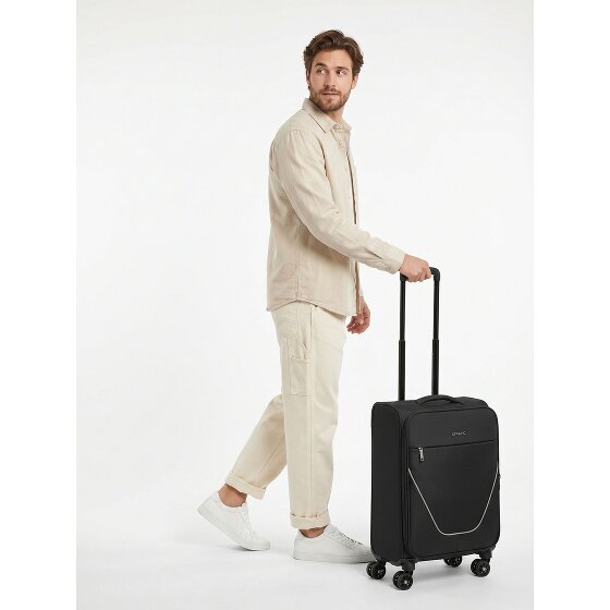 Stratic taska 4 ruedas Maletas de cabina S 55 cm Con asa expansible