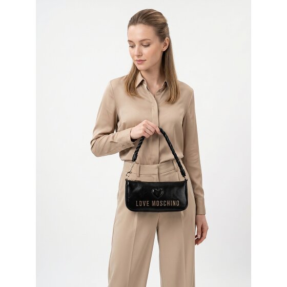 Love Moschino Cipria Bolsa de hombro Piel natural 25 cm