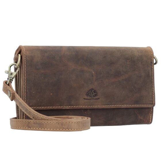 Greenburry Vintage Bolso de mano Protección RFID Piel 20 cm