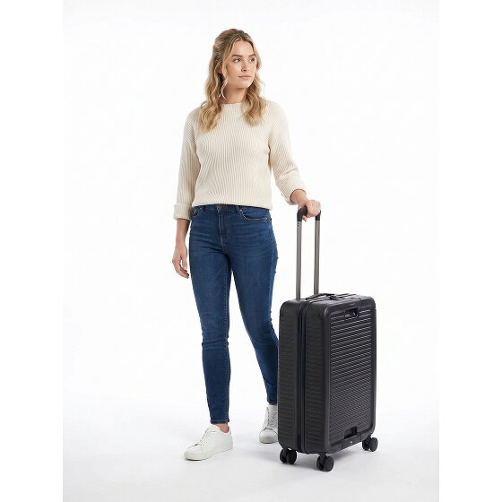 Hedgren Raku 4 ruedas Trolley 75 cm Con fuelle expandible