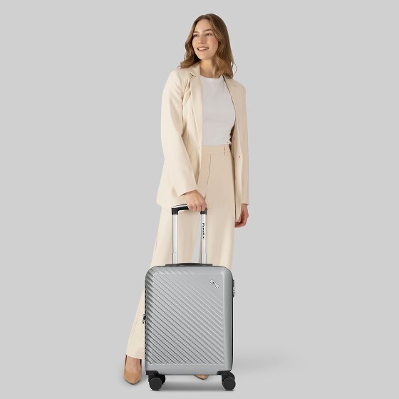 Check.In Paradise 2.0 4 ruedas Carro de la cabina S 55 cm con pliegue de expansión