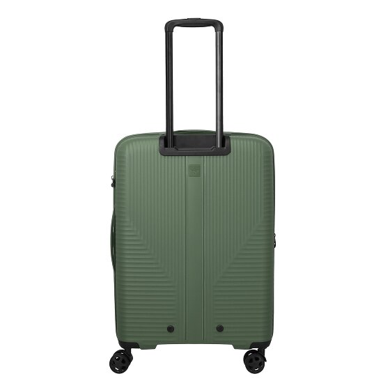 Travelite Air Stripe 4 ruedas Juego de maletas 3 piezas con pliegue de expansión