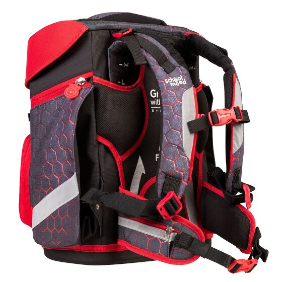 School-Mood Champion Maxx Pro Mila Juego de mochilas escolares 7 piezas