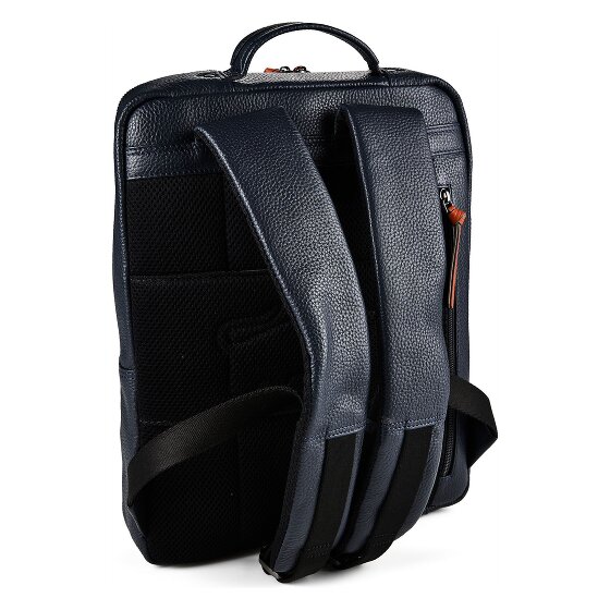 Braun Büffel Novara Mochila de negocios Piel natural 40 cm Compartimento para laptop