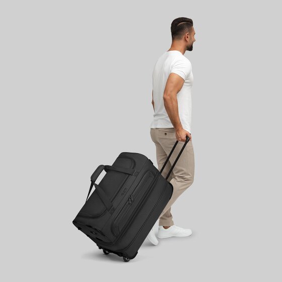 Redolz Bolsa de viaje Duffle Essentials de 2 ruedas 55 cm M con solapa de expansión