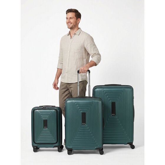 Redolz Essentials 14 4 ruedas Set de maletas 3 piezas Con fuelle expandible