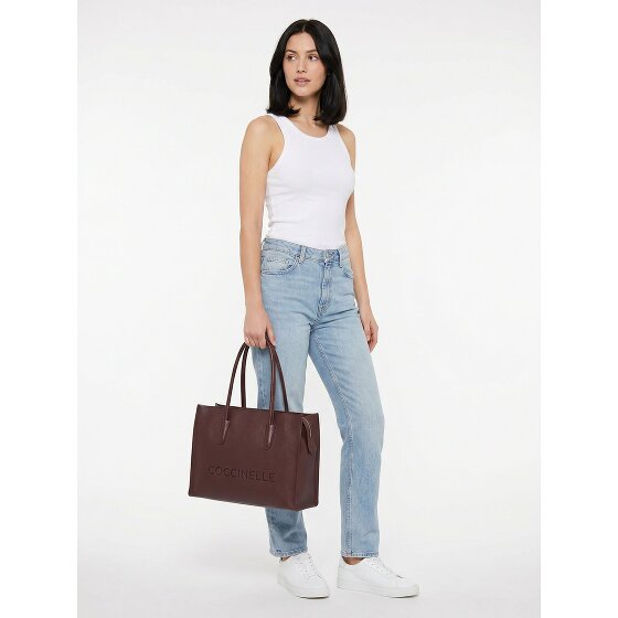 Coccinelle Myrtha Bolsa de compras Piel natural 36 cm