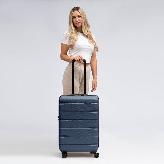 Franky Juego de maletas Munich 4.0 de 4 ruedas, 3 piezas con plegado extensible