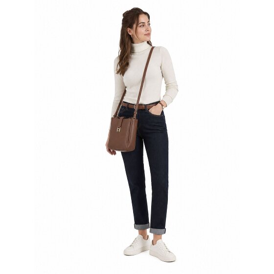 AIGNER Zaira Bolsa de hombro Piel natural 18 cm