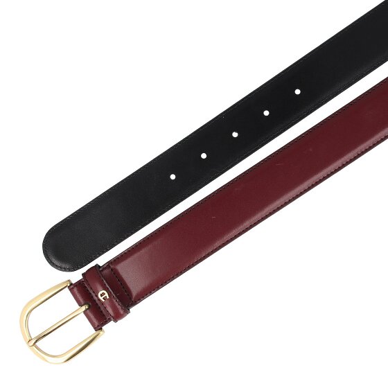 AIGNER Cinturón de negocios de cuero