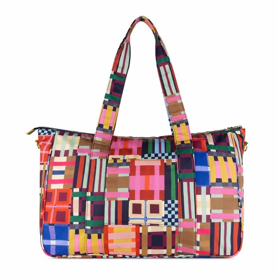 Oilily Tartan Tape Wynda Bolsa de compras 31 cm