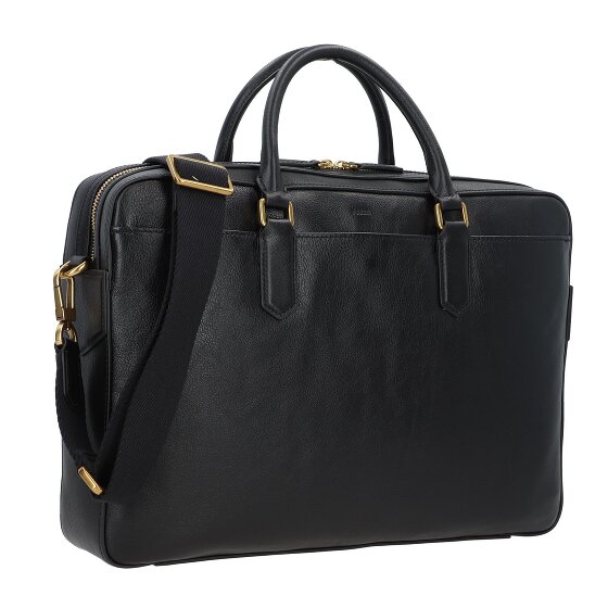 Fossil Asher Maletín Piel 40 cm Compartimento para el portátil