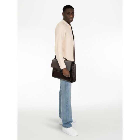 Piquadro Maletín Piel 42 cm Compartimento para el portátil