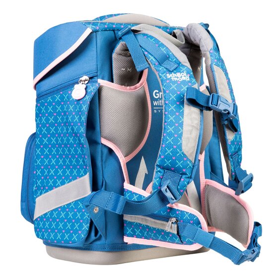 School-Mood Champion Maxx Pro Mila Juego de mochilas escolares 7 piezas