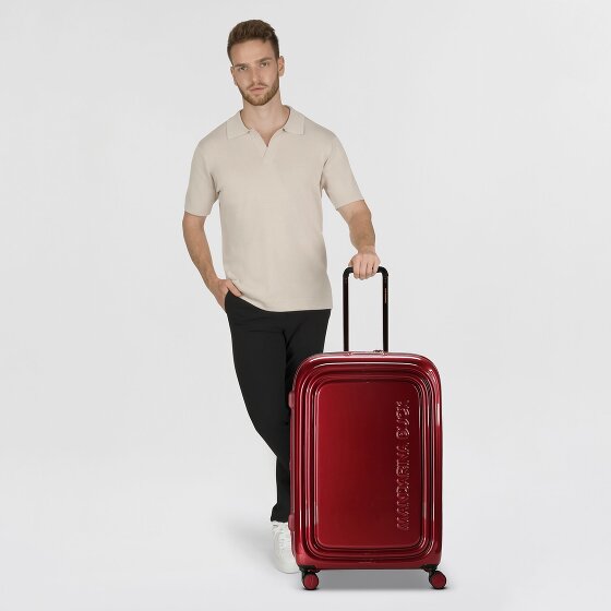 Mandarina Duck Logoduck + Metal 4 ruedas Trolley L 75 cm Con fuelle expandible