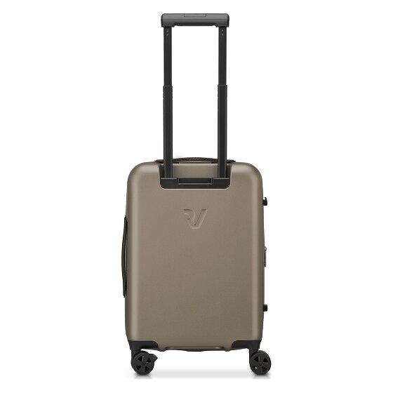 Roncato Trolley de cabina Florence de 4 ruedas y 55 cm con compartimento plegable para portátil