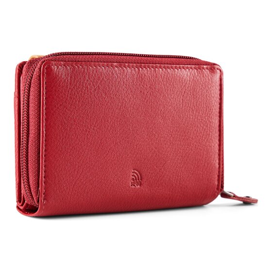 Greenburry Nappa Cartera Protección RFID Piel 14 cm