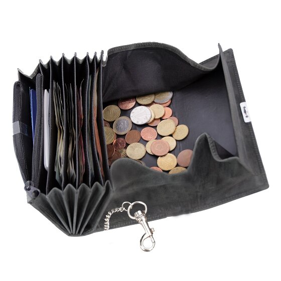 Alassio Cartera de camarero de cuero 18,5 cm