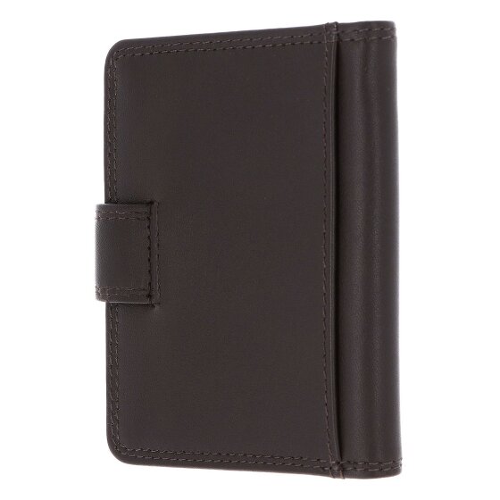 Golden Head Polo Estuche para tarjetas de crédito Bloqueo RFID Piel natural 8 cm