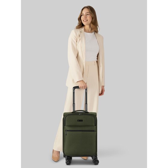 bugatti Valencia Soft 4 ruedas Trolley de cabina S 55 cm Con fuelle expandible