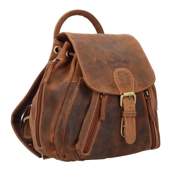 Greenburry Mochila Vintage City Piel 25 cm