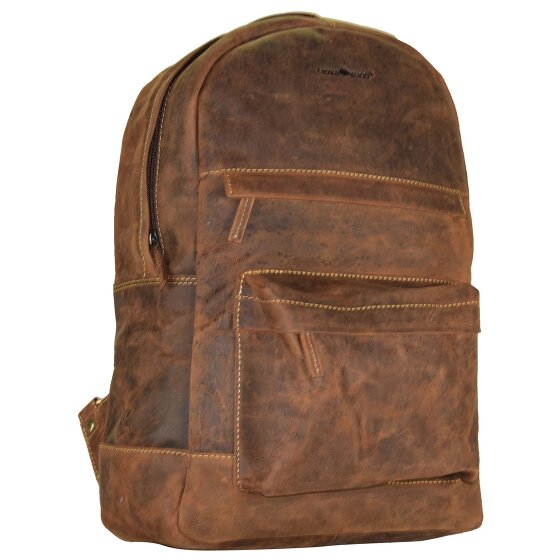 Greenburry Mochila Vintage Retro Piel 42 cm Compartimento para portátil