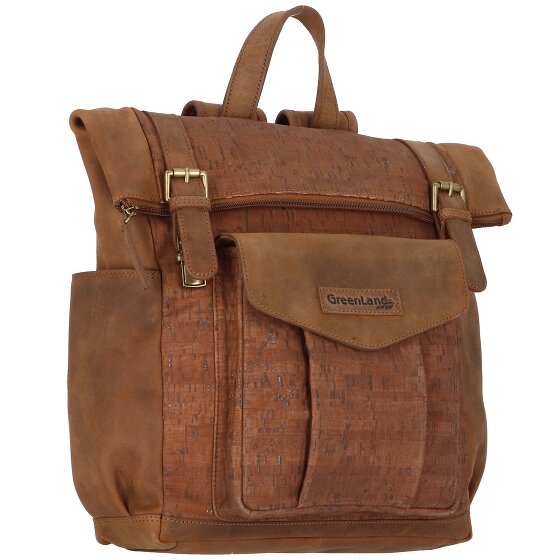 Greenland Nature Mochila Nature Piel 38 cm Compartimento para portátil