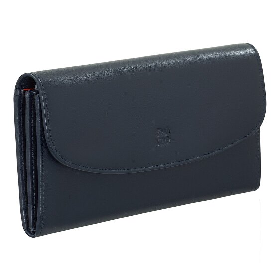 DuDu Cartera Gandia colorida de cuero RFID 19 cm