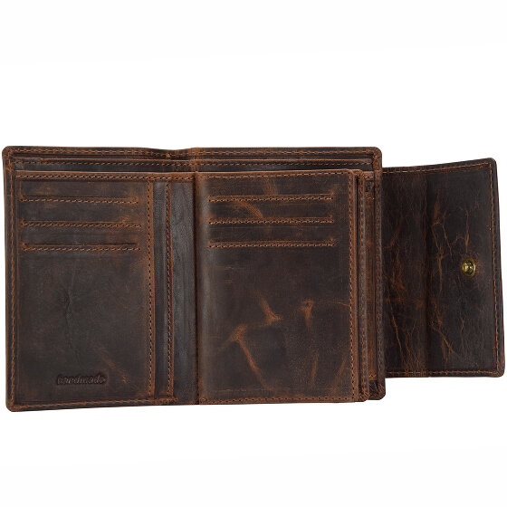 Greenland Nature Cartera clásica de piel 12,5 cm