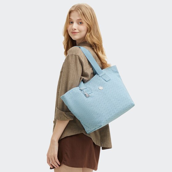 Kipling Denim Love Raaja Bolsa de compras 33 cm