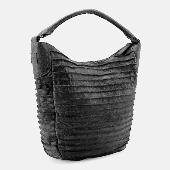 FredsBruder Bolso de hombro de piel de animal S acanalado 33 cm