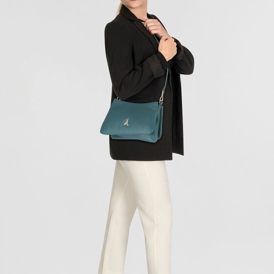 Patrizia Pepe Tris Bolsa de hombro Piel 28 cm