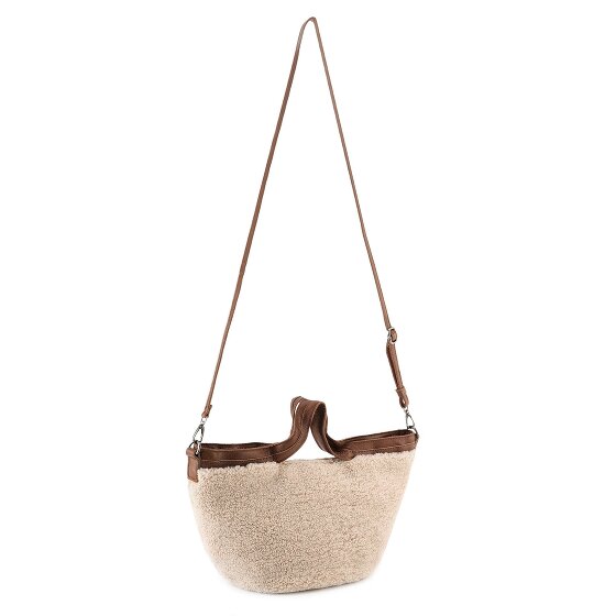 FredsBruder Teddy Layer Bolsa de hombro Piel 40 cm