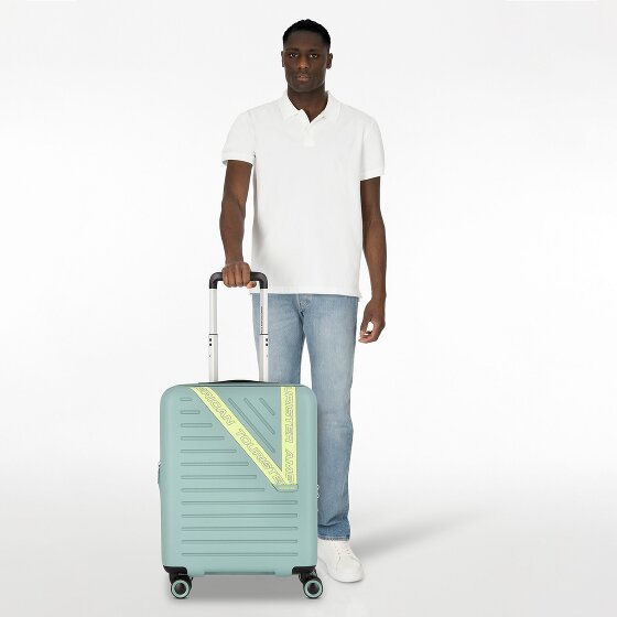 American Tourister Dynabelt 4 ruedas Carro de la cabina 55 cm con pliegue de expansión