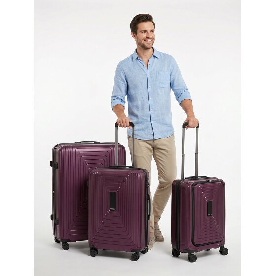 Redolz Essentials 14 4 ruedas Set de maletas 3 piezas Con fuelle expandible