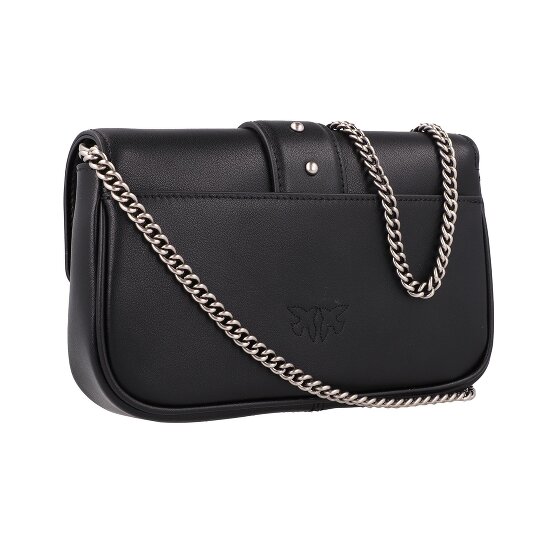 PINKO Love One One Bolsa de hombro Piel natural 19.5 cm
