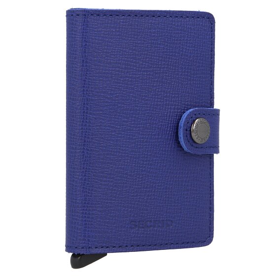 Secrid Miniwallet Crisple Funda para tarjetas de crédito Cartera de piel RFID 6,5 cm