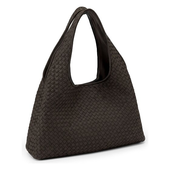 LES VISIONNAIRES Paz Weave Silky Bolsa de hombro Piel natural 42 cm