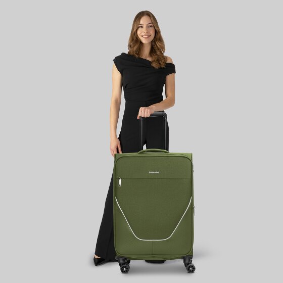 Stratic taska Trolley de 4 ruedas M 65 cm con pliegue extensible