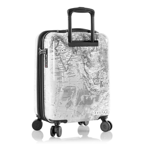 Heys Black Camo 4 ruedas Carro de la cabina S 53 cm con pliegue de expansión