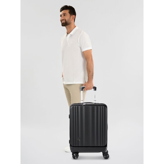 Benzi 5801 4 ruedas Carro de la cabina 55 cm Compartimento para el portátil