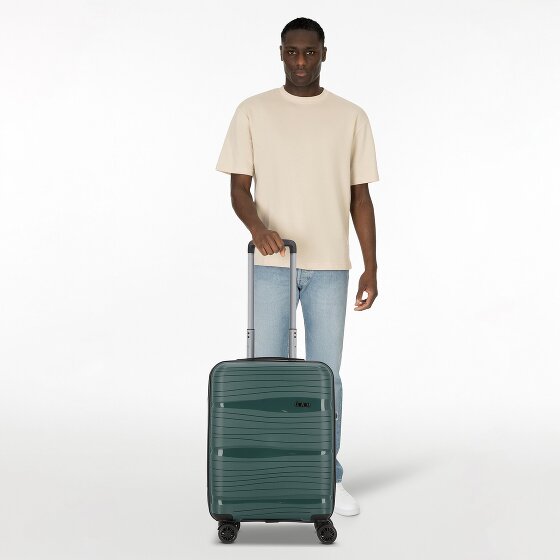 d&n Travel Line 4300 4 ruedas Carro de la cabina S 55 cm