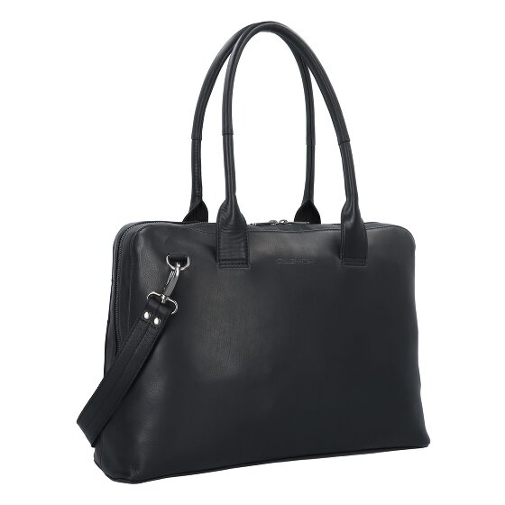 Plevier Structure Canton Bolsa de hombro Piel 44 cm Compartimento para el portátil