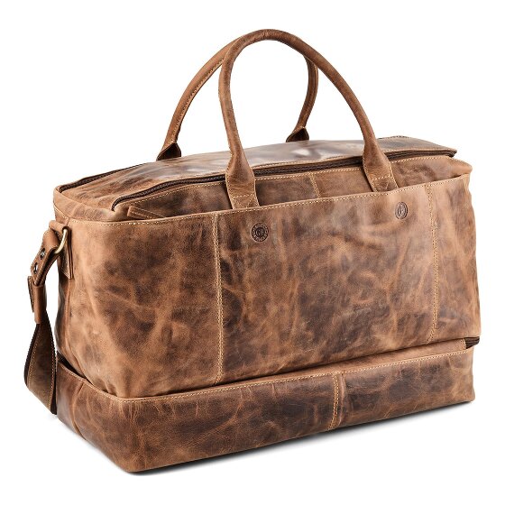 Greenburry Vintage Bolsa de viaje Weekender Piel 51 cm