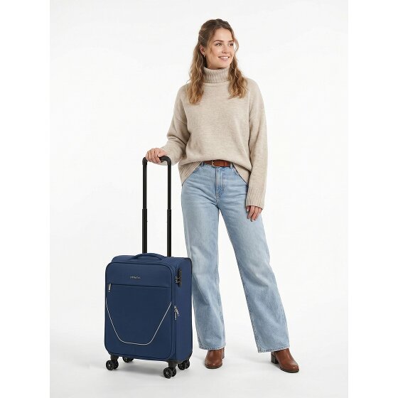 Stratic taska 4 ruedas Maletas de cabina S 55 cm Con asa expansible