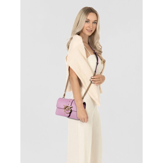 PINKO Love One Bolsa de hombro Piel 21 cm